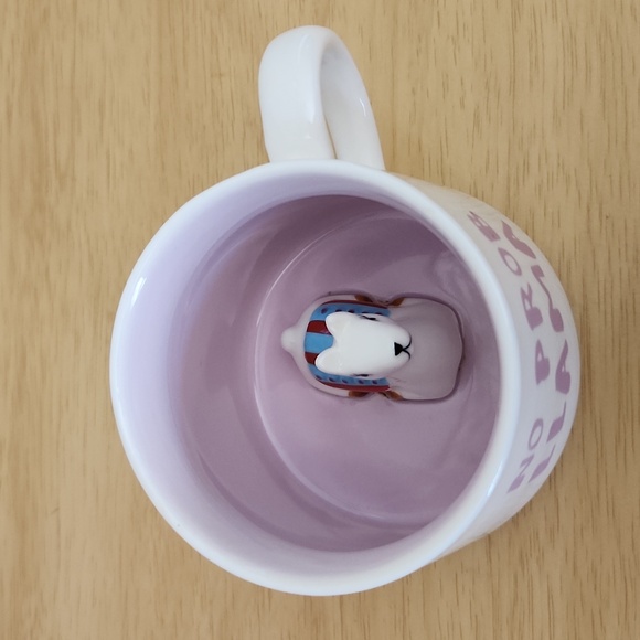 Whimsical Cupboard NO PROB LLAMA Mug w/ Peekaboo Llama 10 Strawberry Street - Picture 2 of 10